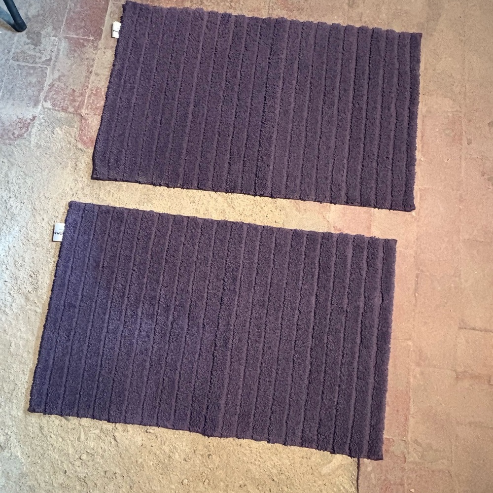 Soma Purple Bath Mats